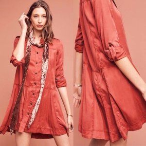 Anthropology Holding Horses Mariona Shirt Dress 6